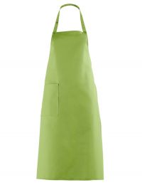 Hellgrüne Latzschürze